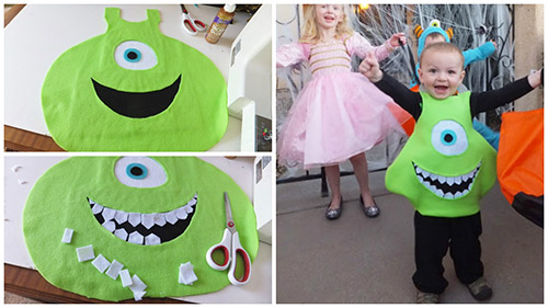 Costumi di Halloween per tutta la famiglia mostro Costumi di Halloween per tutta la famiglia mostro