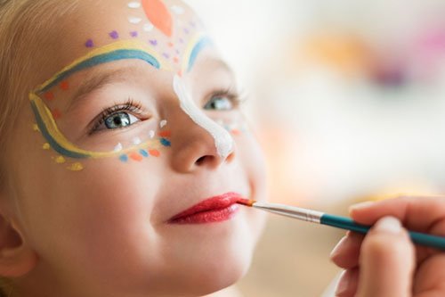 Trucco di carnevale per bambini farfalla