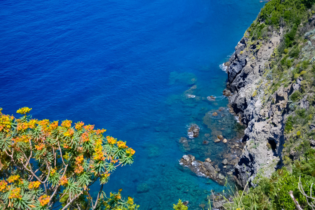 Cinque Terre e il suo mare unico tra la natura