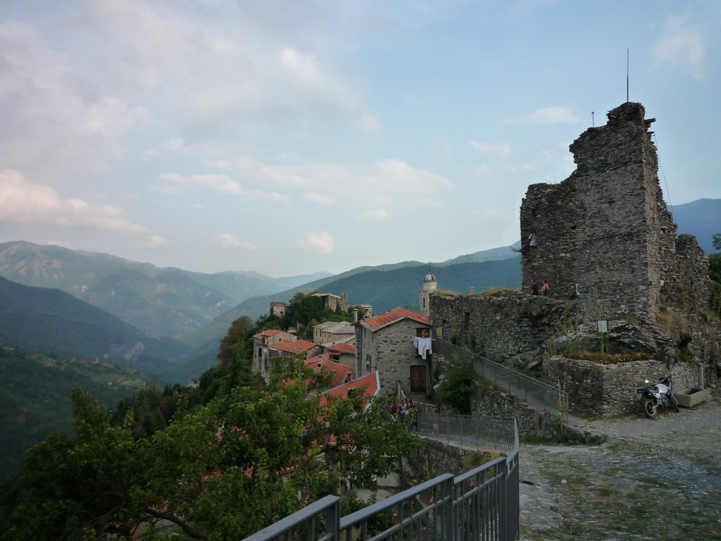Triora vista del castello