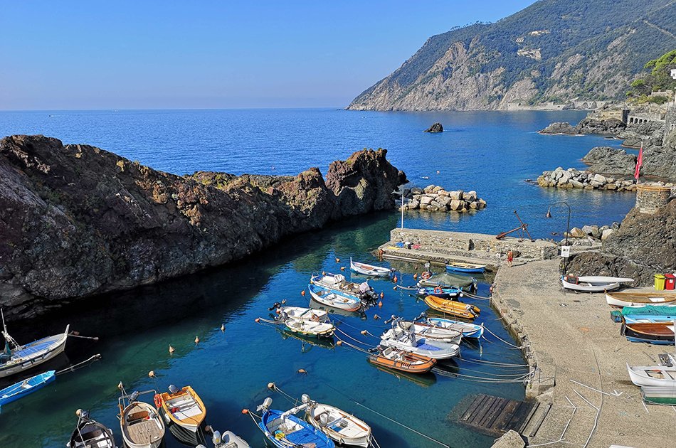 Framura vista sul porticciolo