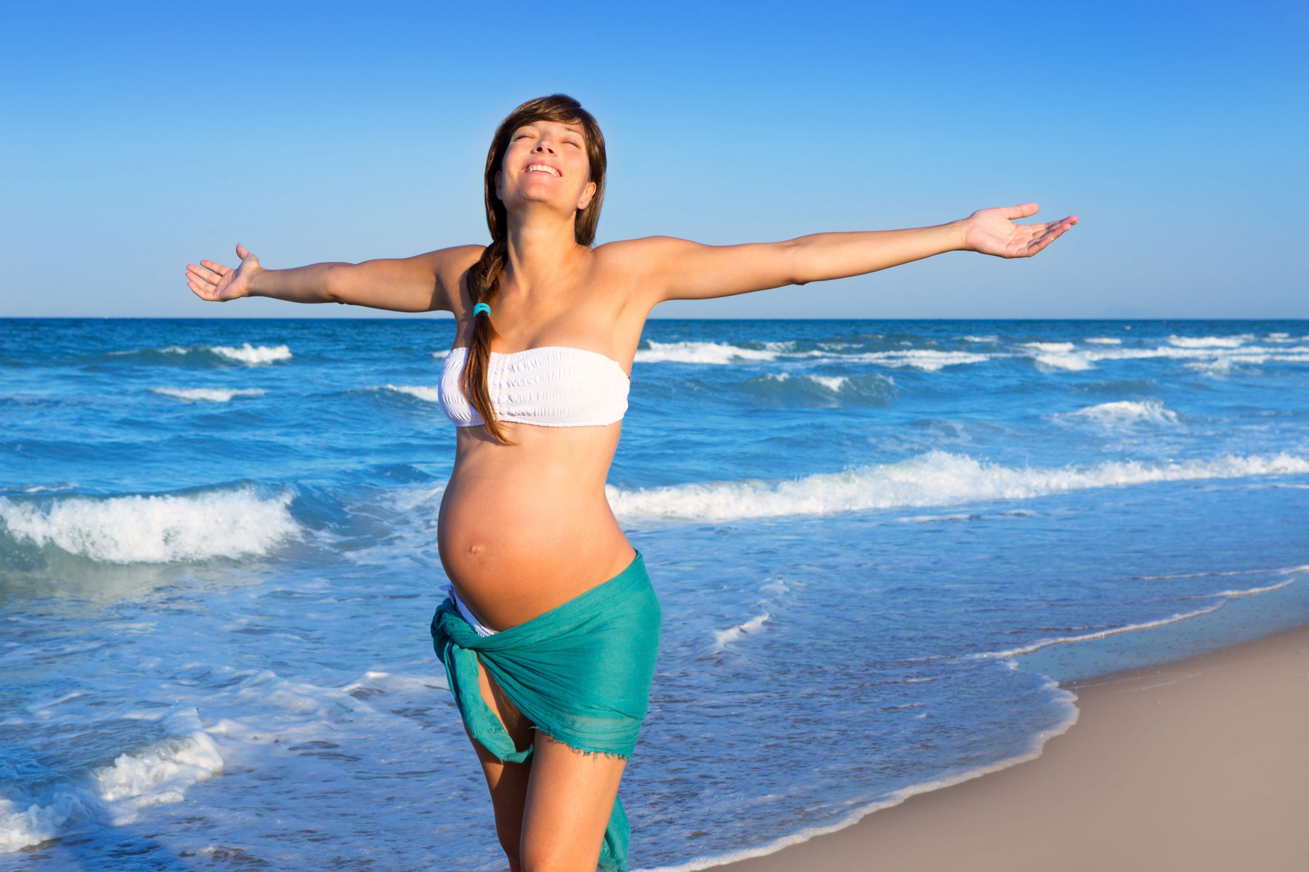 Gravidanza sport da fare anche in spiaggia