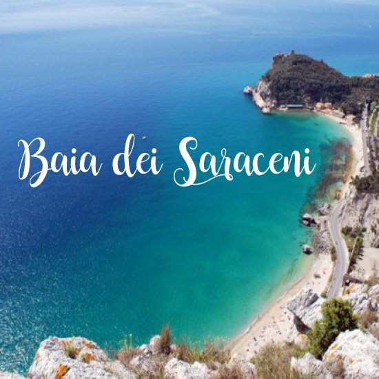 Spiagge più belle della Liguria Baia dei Saraceni