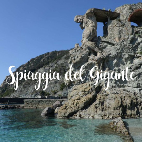 Spiagge più belle della Liguria Spiaggia del Gigante
