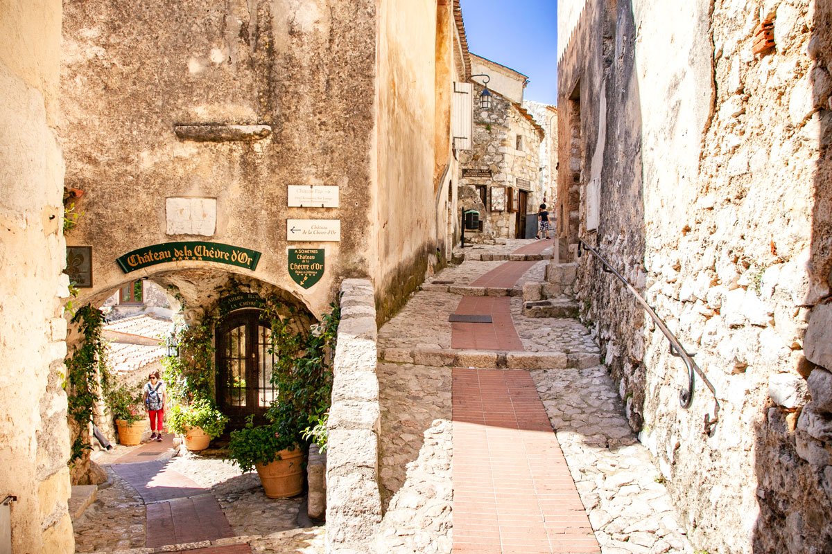 Saint Paul de Vence vicolo antico nel borgo