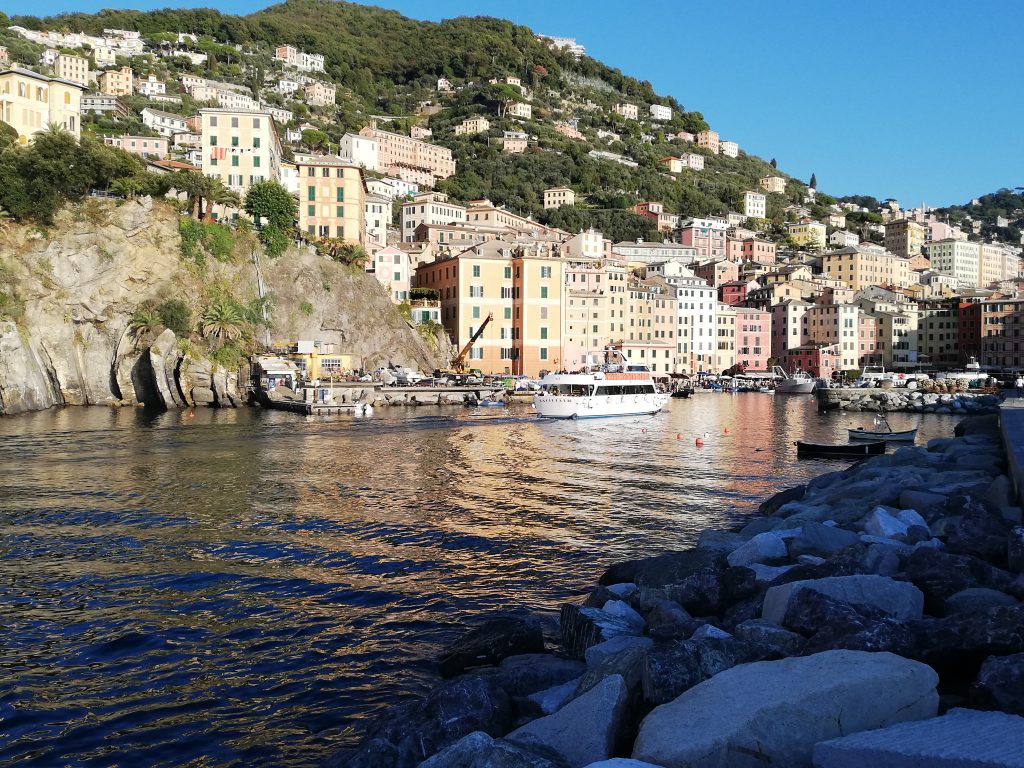 Battello porticciolo camogli
