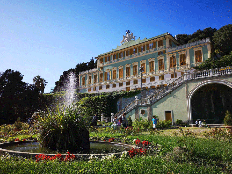 Villa Duchessa di Galliera parchi in Liguria