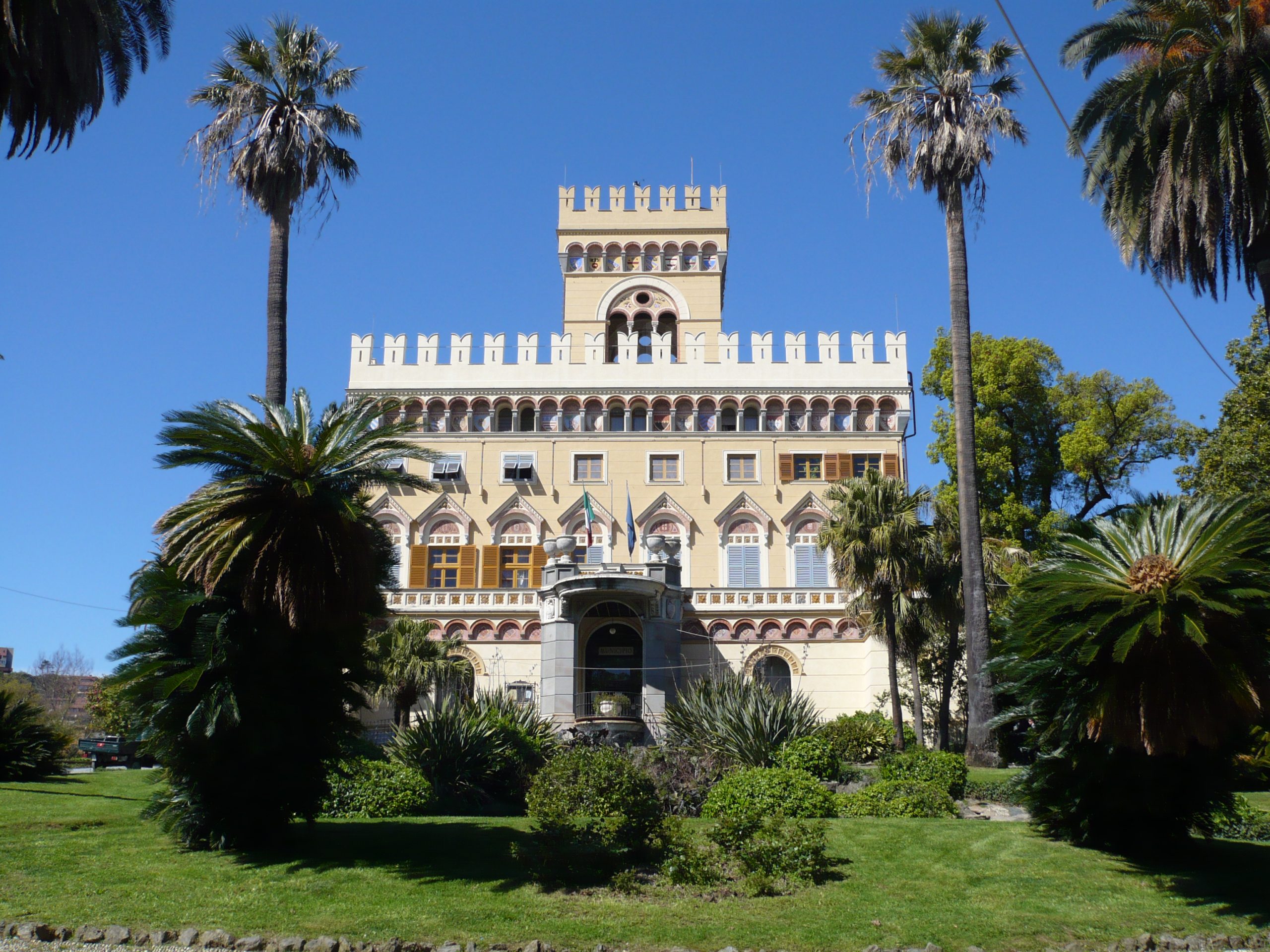 Arenzano villa Negrotto parchi in Liguria