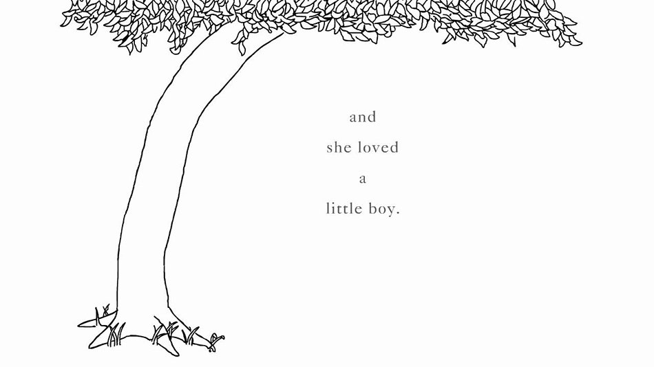 L'albero Shel Silverstein and she oved a little boy