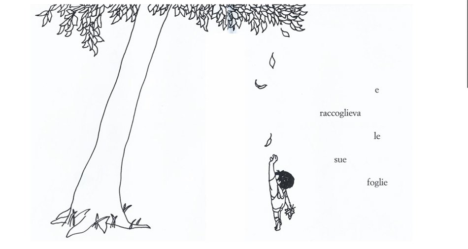 L'albero Shel Silverstein illustrazione interna