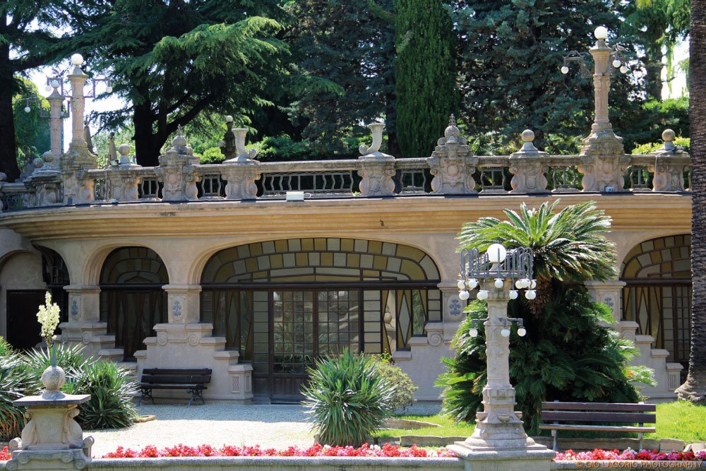 L'orangerie o giardino di inverno di Villa Grock