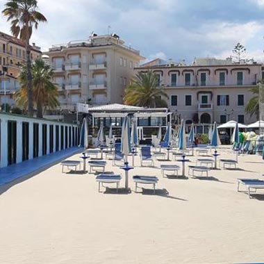 Residence dei due porti sanremo - bagni convenzionati