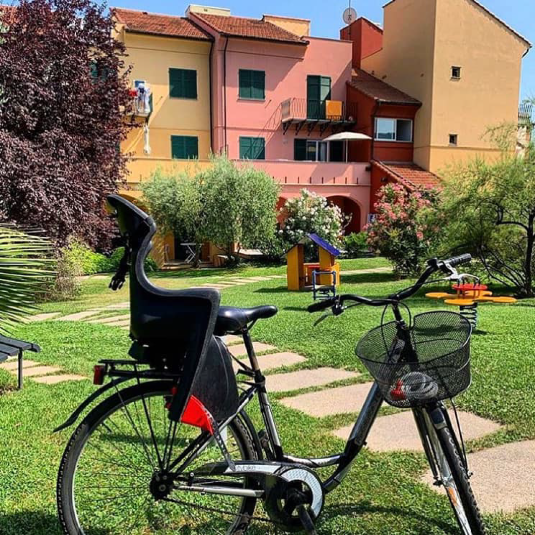 Residence Loano I Cormorani biciclette a disposizione