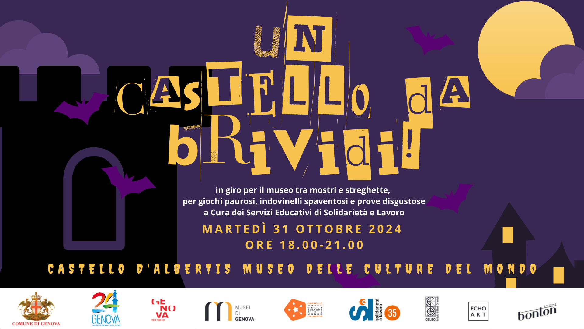 Halloween 2024 Genova castello dalbertis