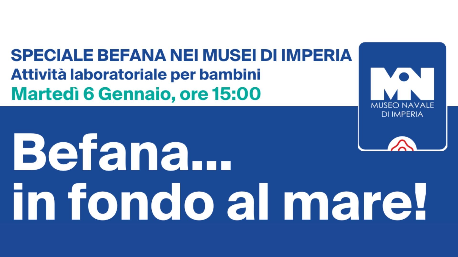 Befana al museo navale imperia