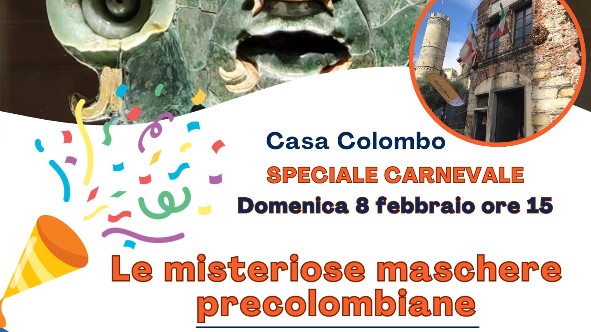 Carnevale a Genova casa Colombo