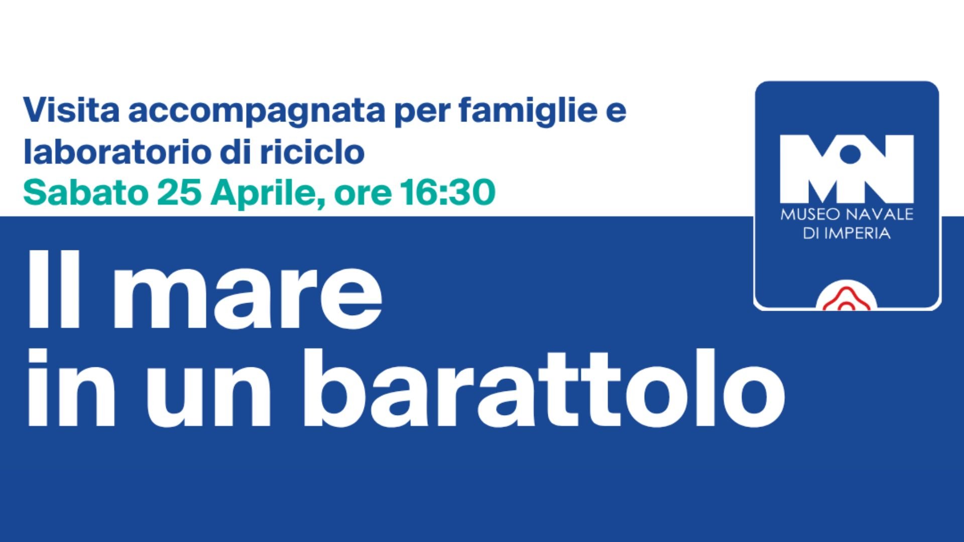Laboratorio bambini Imperia Il mare in un barattolo al Museo Navale