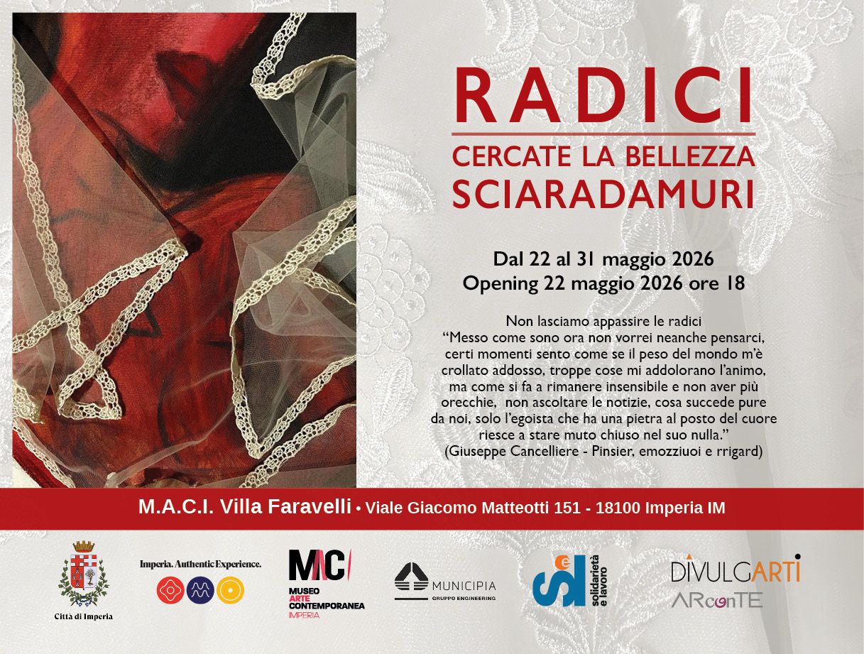 mostra MACI Imperia radici