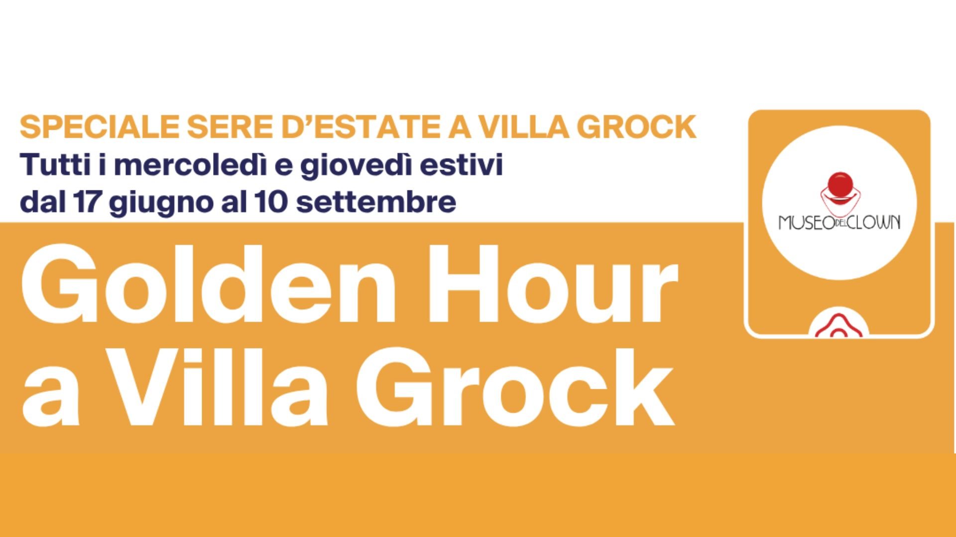 Aperitivo al tramonto Villa Grock s