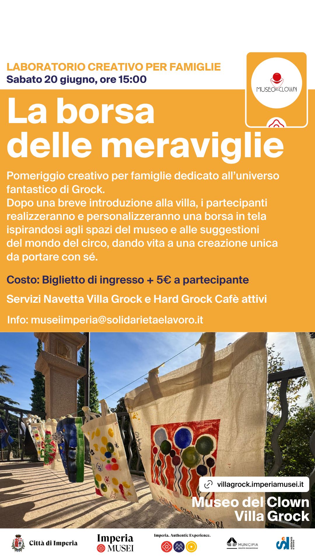 Laboratorio creativo Villa Grock