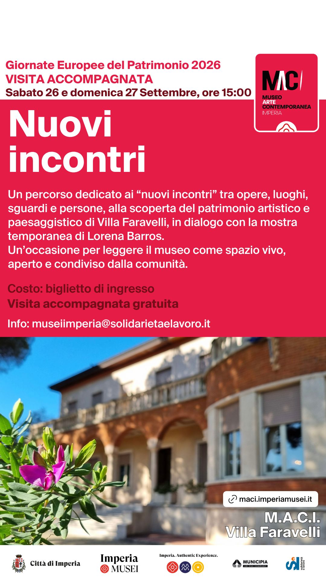 Giornate Europee del Patrimonio MACI Imperia