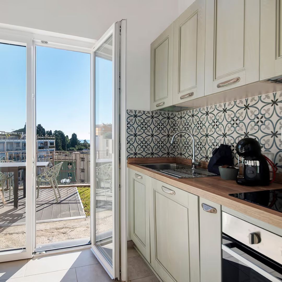 appartamento Bogliasco cucina
