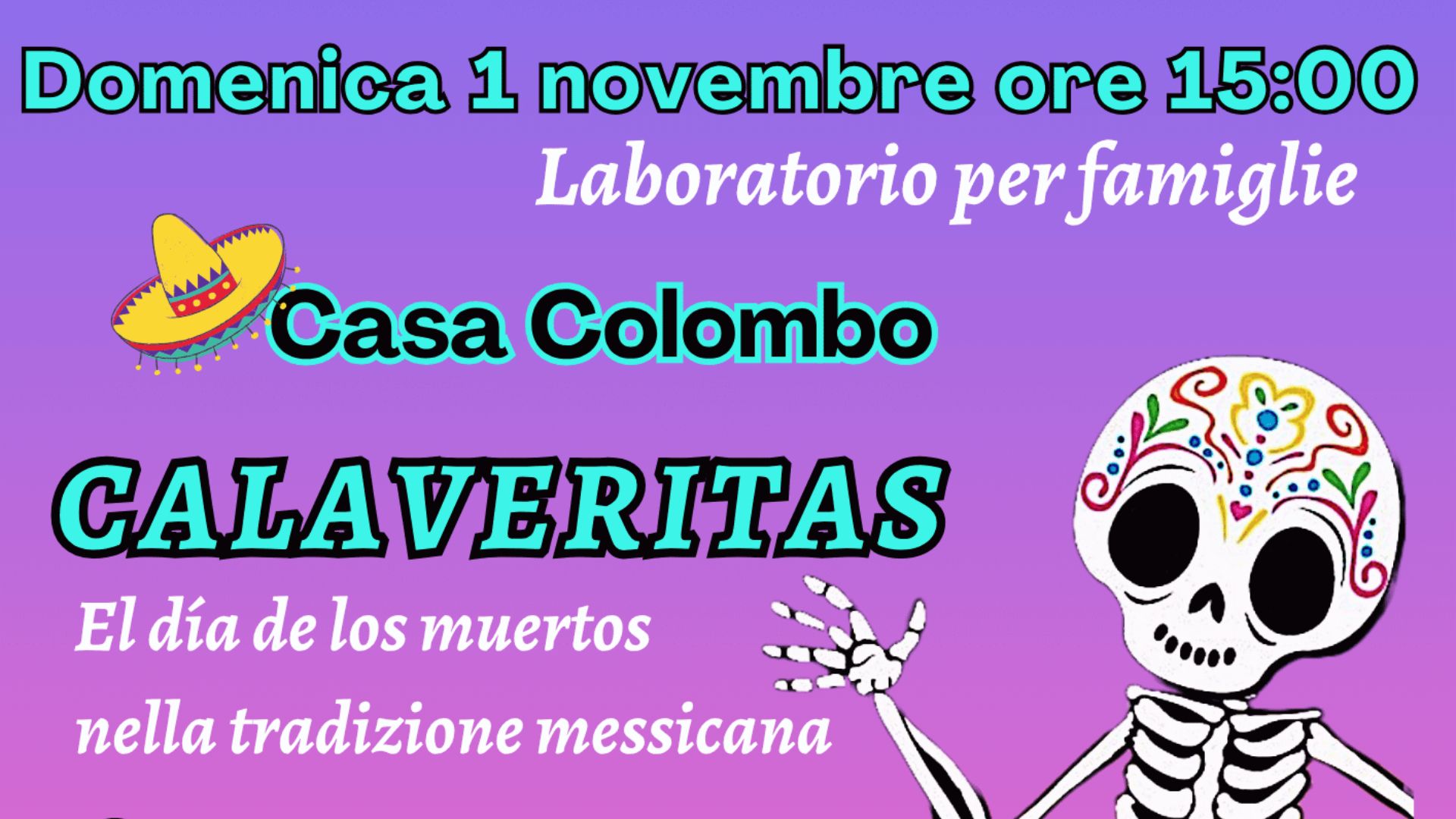 Calaveritas Casa Colombo Genova
